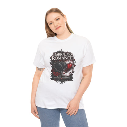 Dark Emo Romance Heart T-Shirt | Eco-Limited