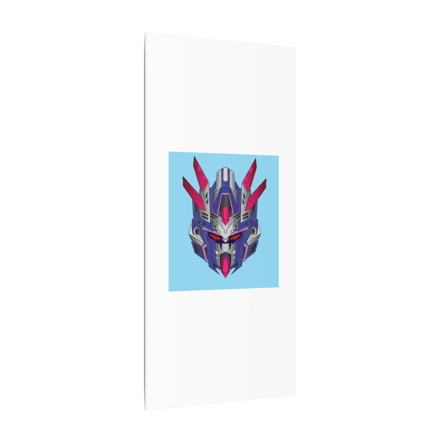 Mecha Warrior Helmet Organic Canvas