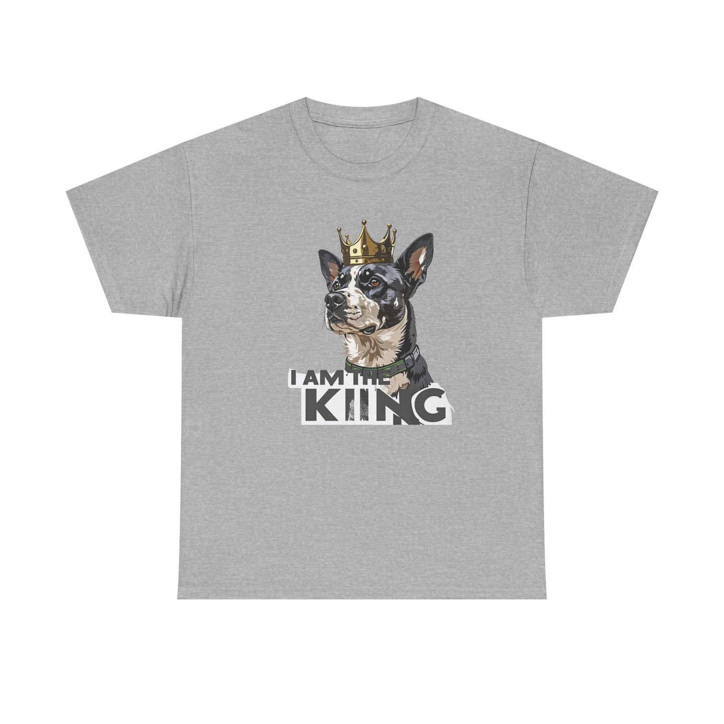 I Am The King Dog T-Shirt | Eco-Limited