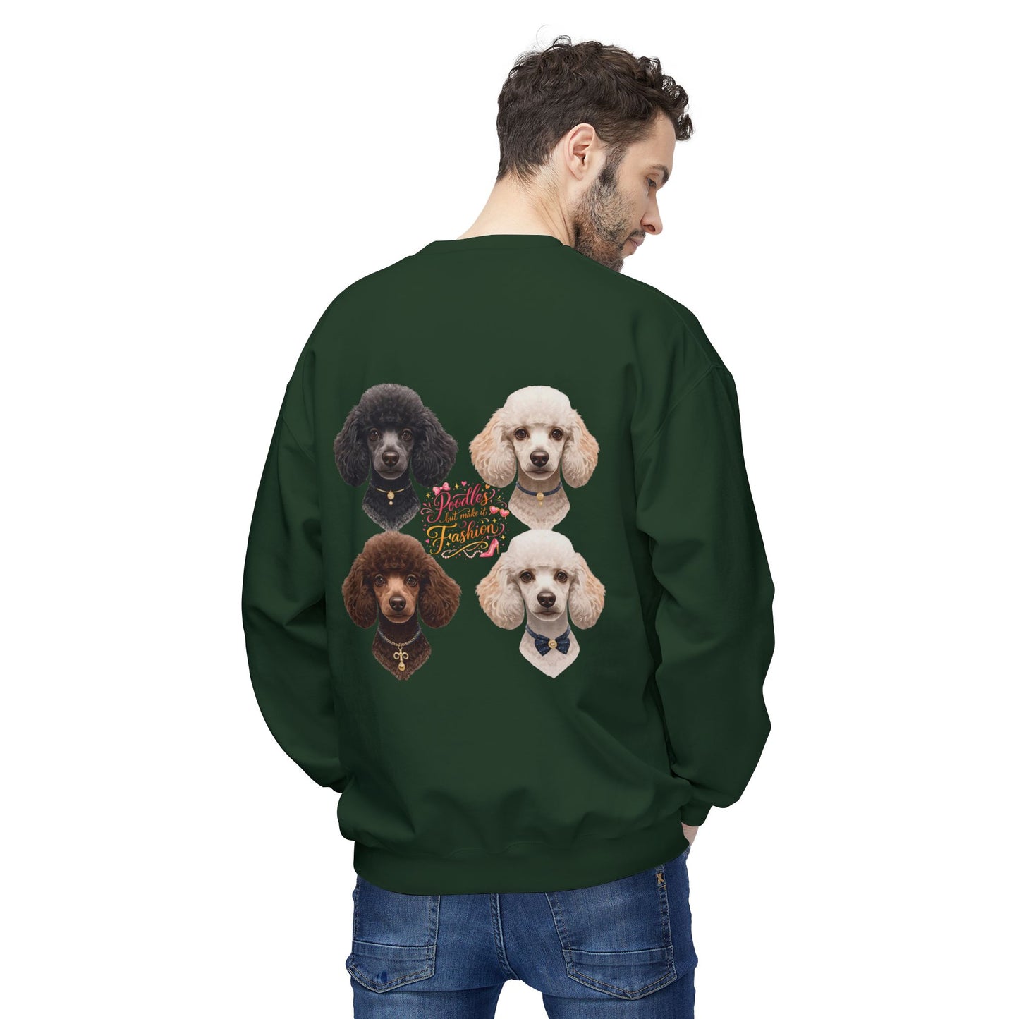 Poodles But Make It Fashion Sweatshirt | Eco-Limited