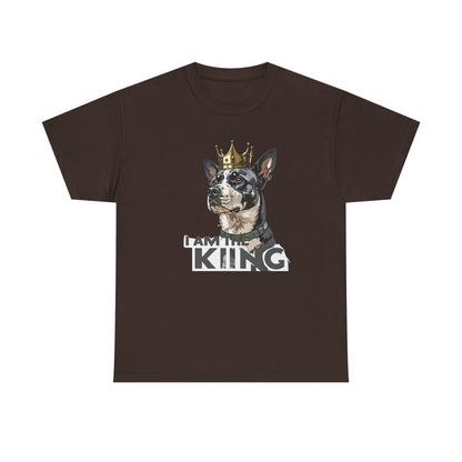 I Am The King Dog T-Shirt | Eco-Limited