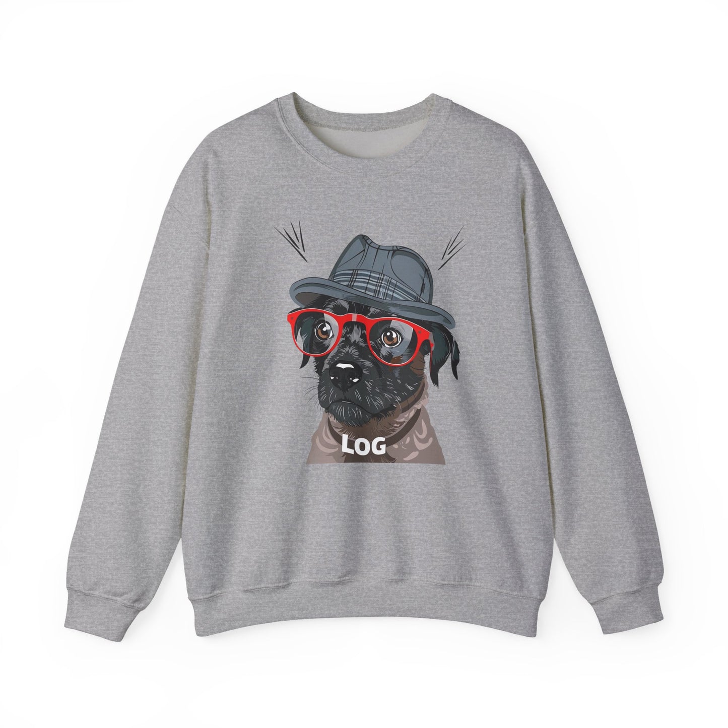 LOG Street Dog Art Sweatshirt | Eco-Limited
