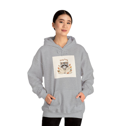 Stay Cozy Raccoon Hoodie | Eco-Limited