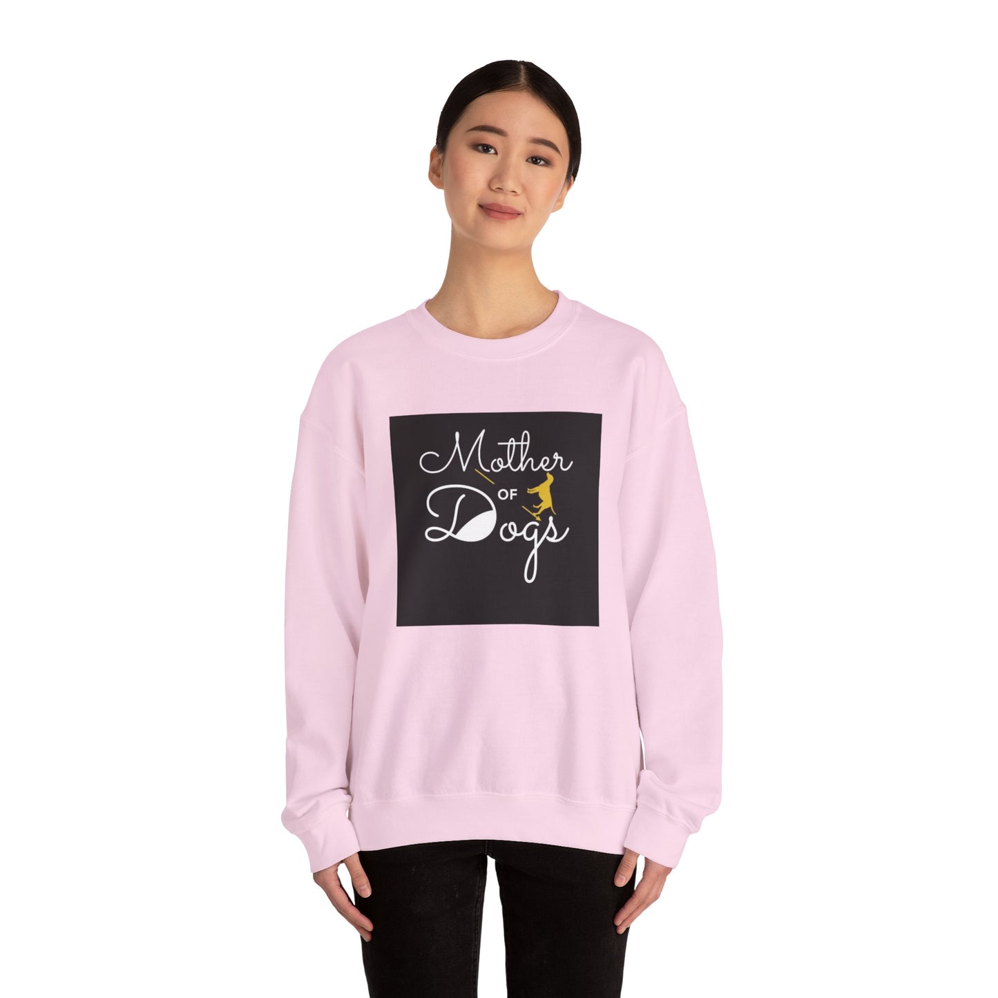 Mother of Dogs Text Graphic Sweater | Eco-Limited