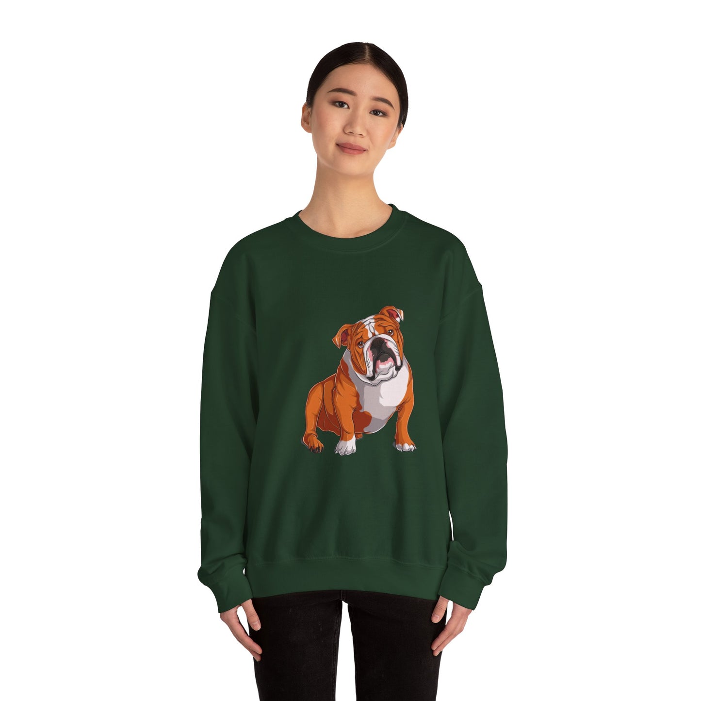 Royal Bulldog Art Sweatshirt | Eco-Limited