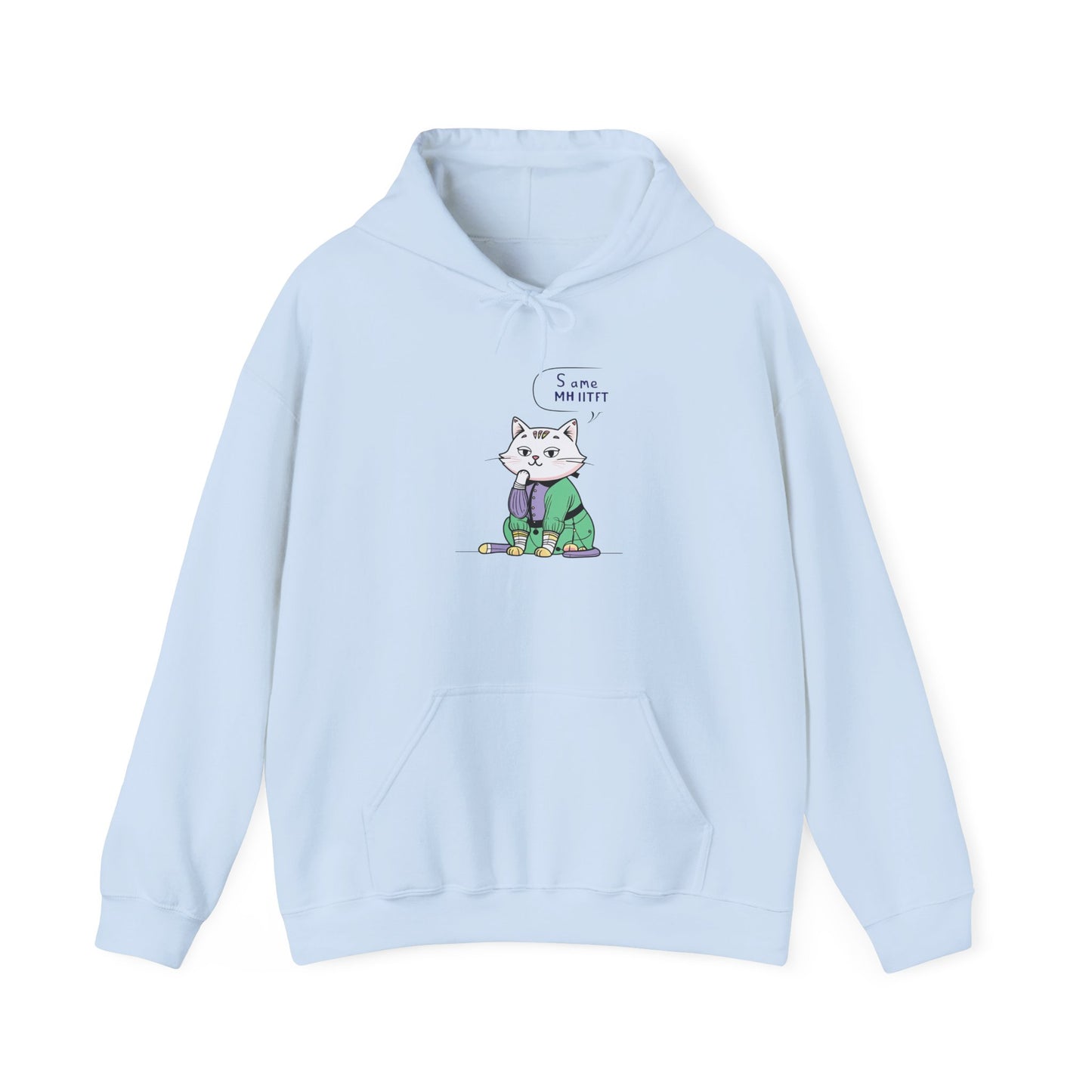 Chill Cat Street Art Hoodie | Eco-Limited