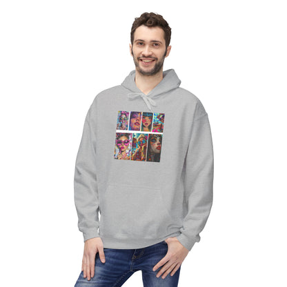 Color Pop Fashion Art Graphic Hoodie | Eco-Limited
