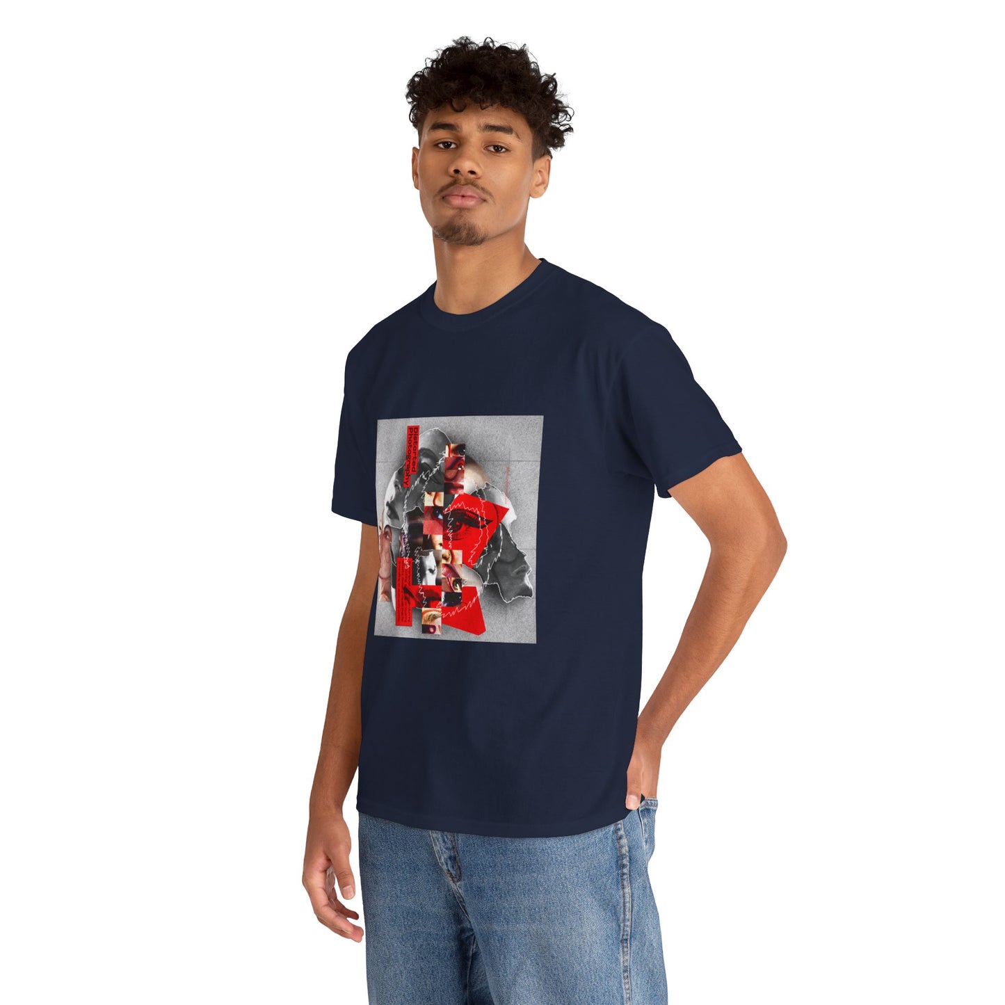 Surreal Identity Collage T-Shirt | Eco-Limited