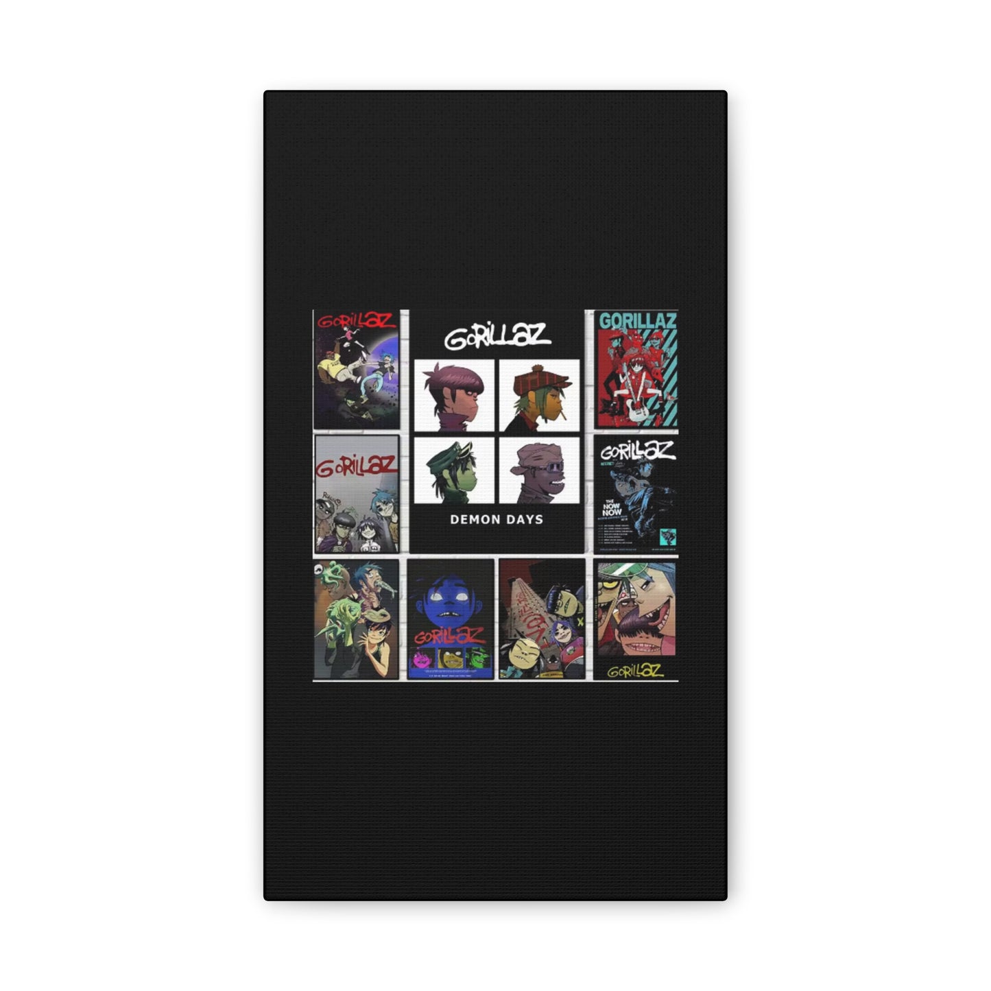 Pop Culture Icons Collage Canvas | Art Edition