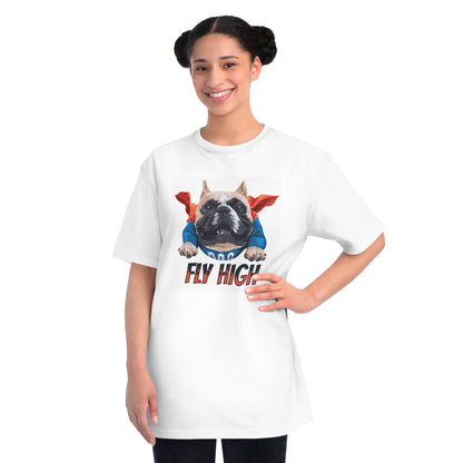 Organic Fly High Bulldog T-Shirt | Organic-Limited