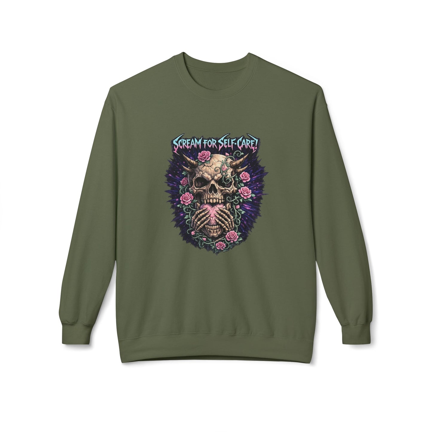 Scream For Self Care Sweatshirt | Eco-Limited