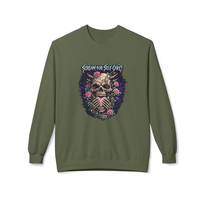Scream For Self Care Sweatshirt | Eco-Limited