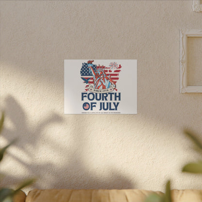 Fourth of July Canvas Wall Art