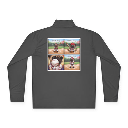 Small Dog Big Energy Quarter Zip | Eco-Limited