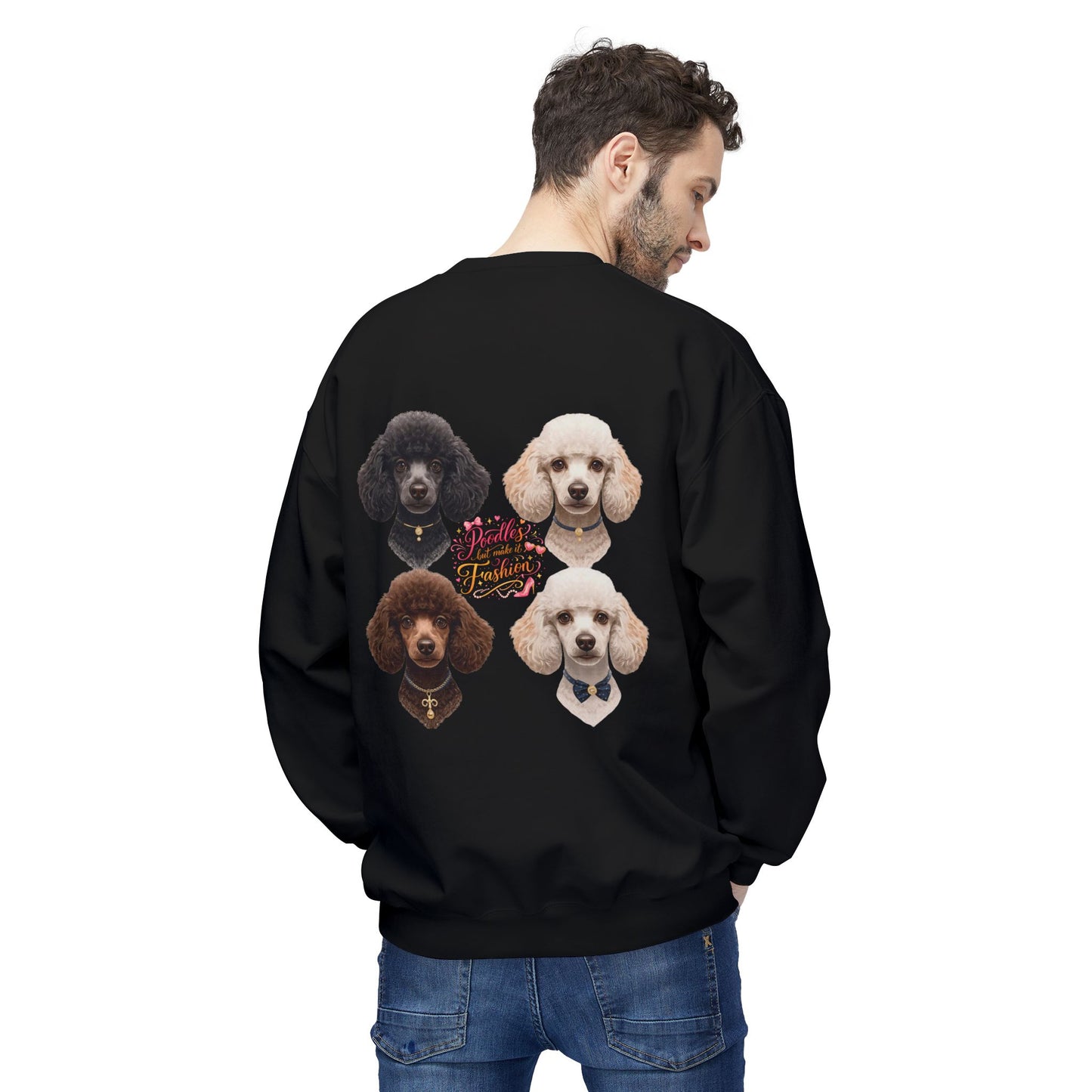 Poodles But Make It Fashion Sweatshirt | Eco-Limited