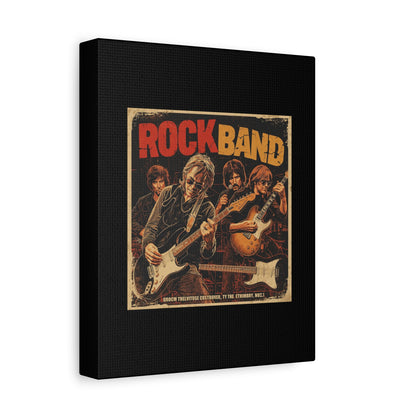 Rock Band Vintage Canvas Wall Art | Eco - Limited