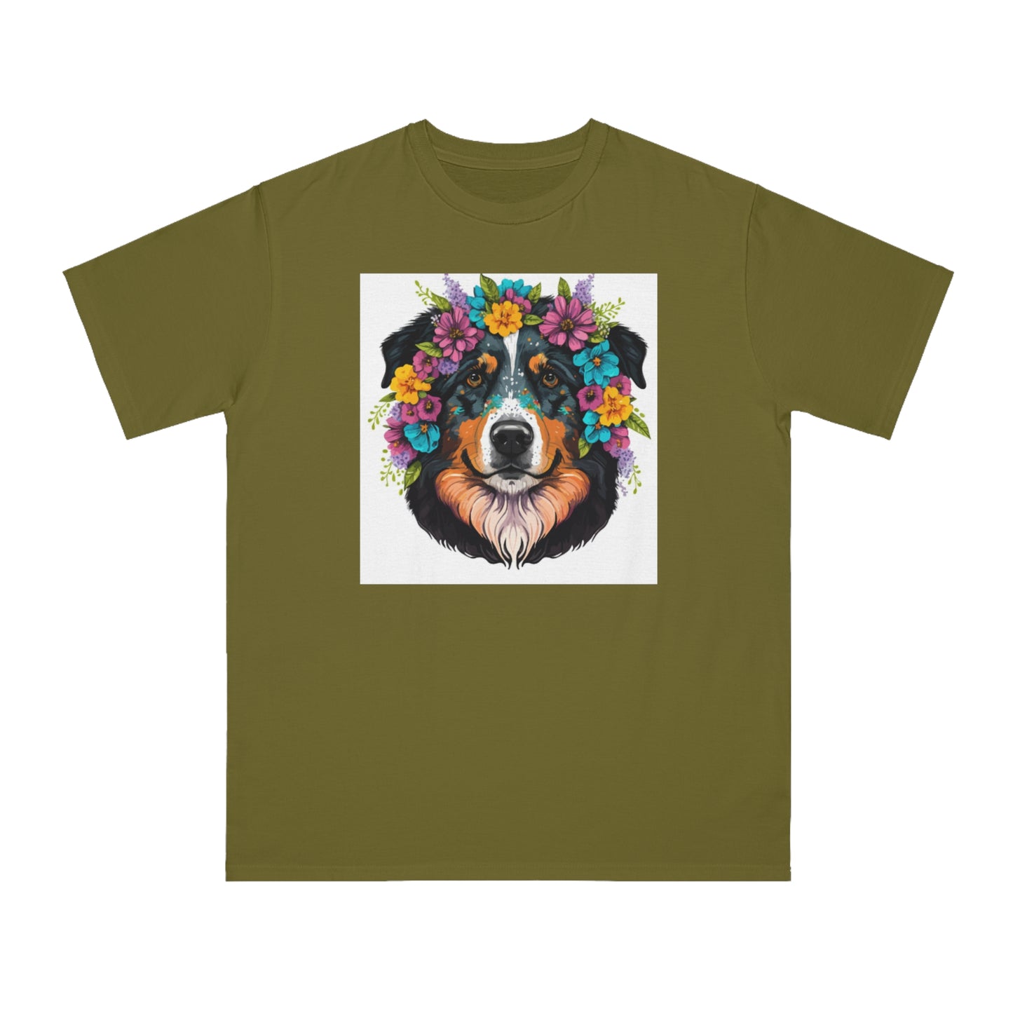 Floral Soul Dog Organic T-Shirt | Organic-Limited