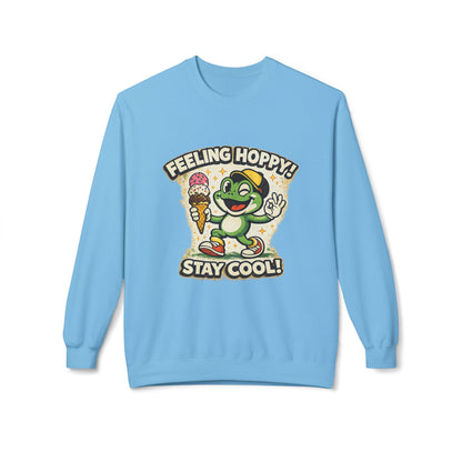 Feeling Hoppy Bootleg Graphic Sweater | Eco Limited