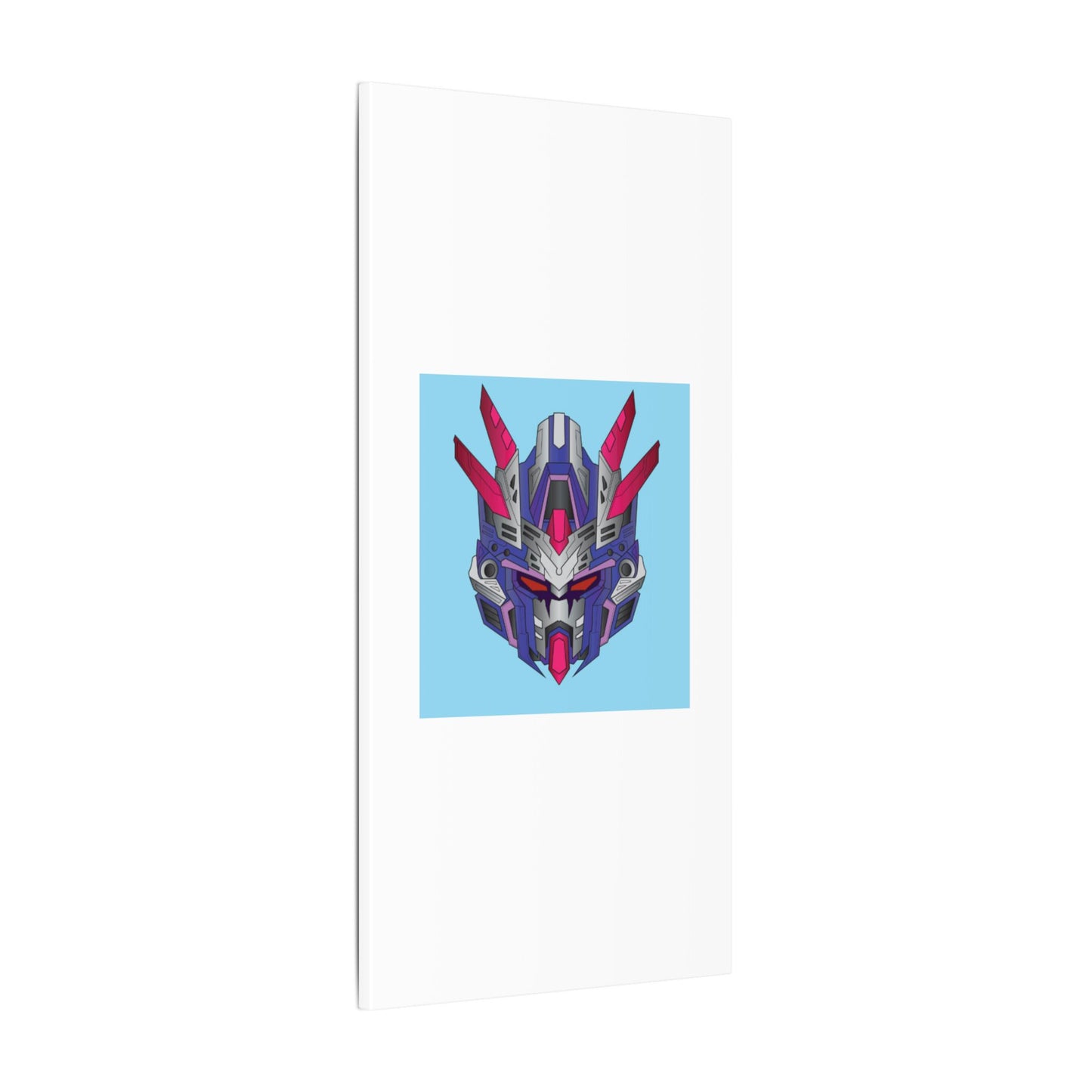 Mecha Warrior Helmet Organic Canvas