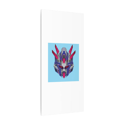 Mecha Warrior Helmet Organic Canvas