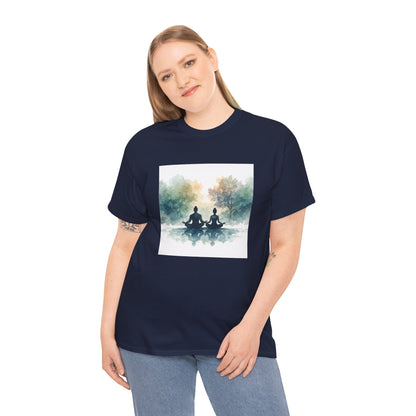 Calm Reflection Meditation T-Shirt | Eco-Limited