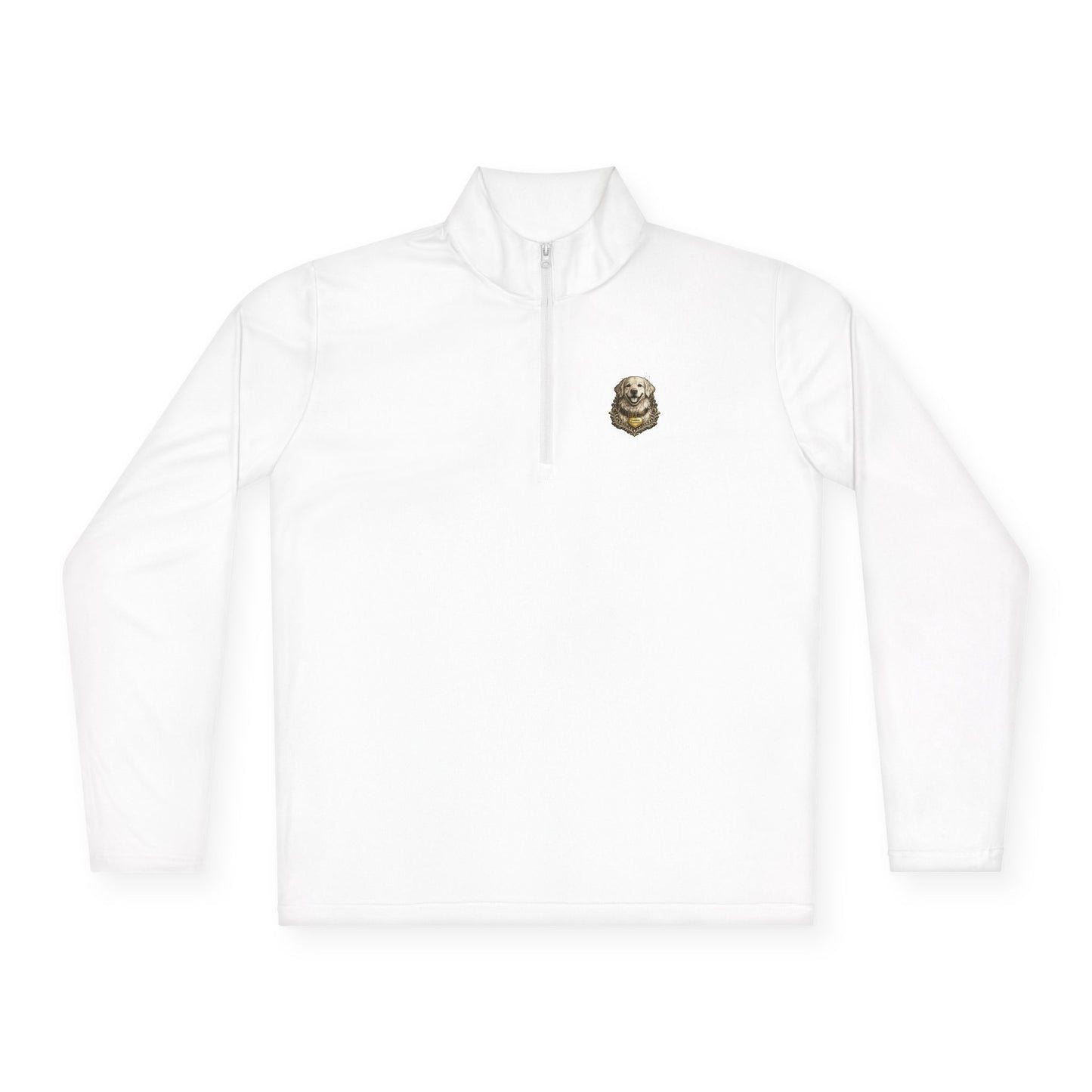 Golden Retriever Ink Illustration Zip-Up | Eco-Limited