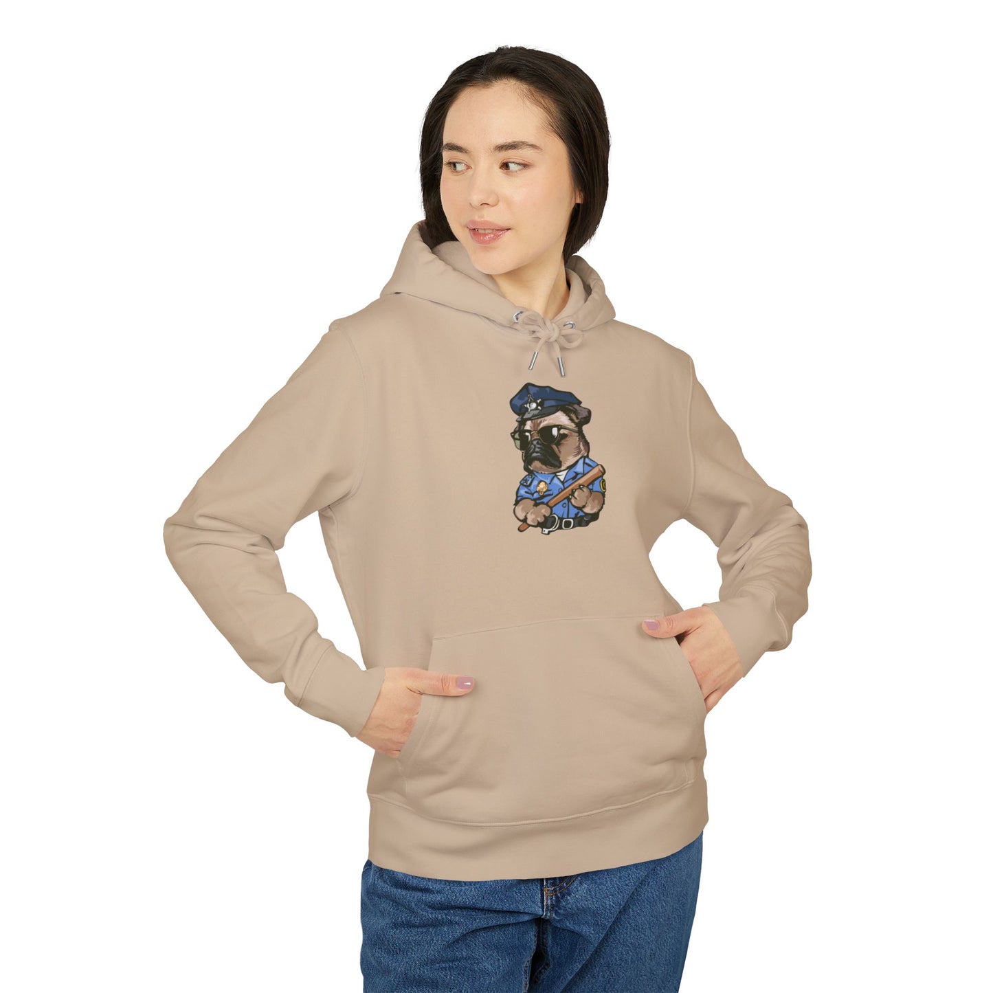 French Bulldog Police Streetwear Unisex Pullover