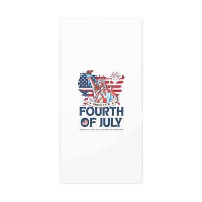 Fourth of July Canvas Wall Art