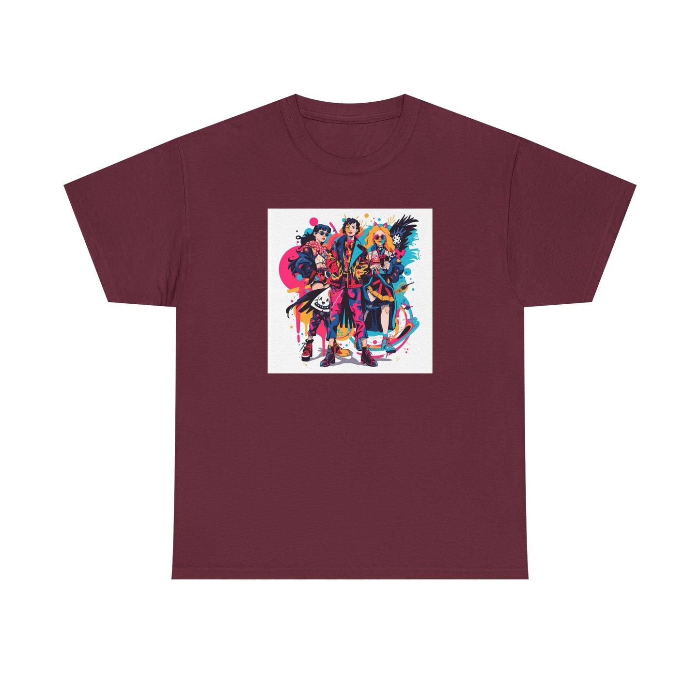 Urban Pop Character Art T-Shirt | Eco-Limited