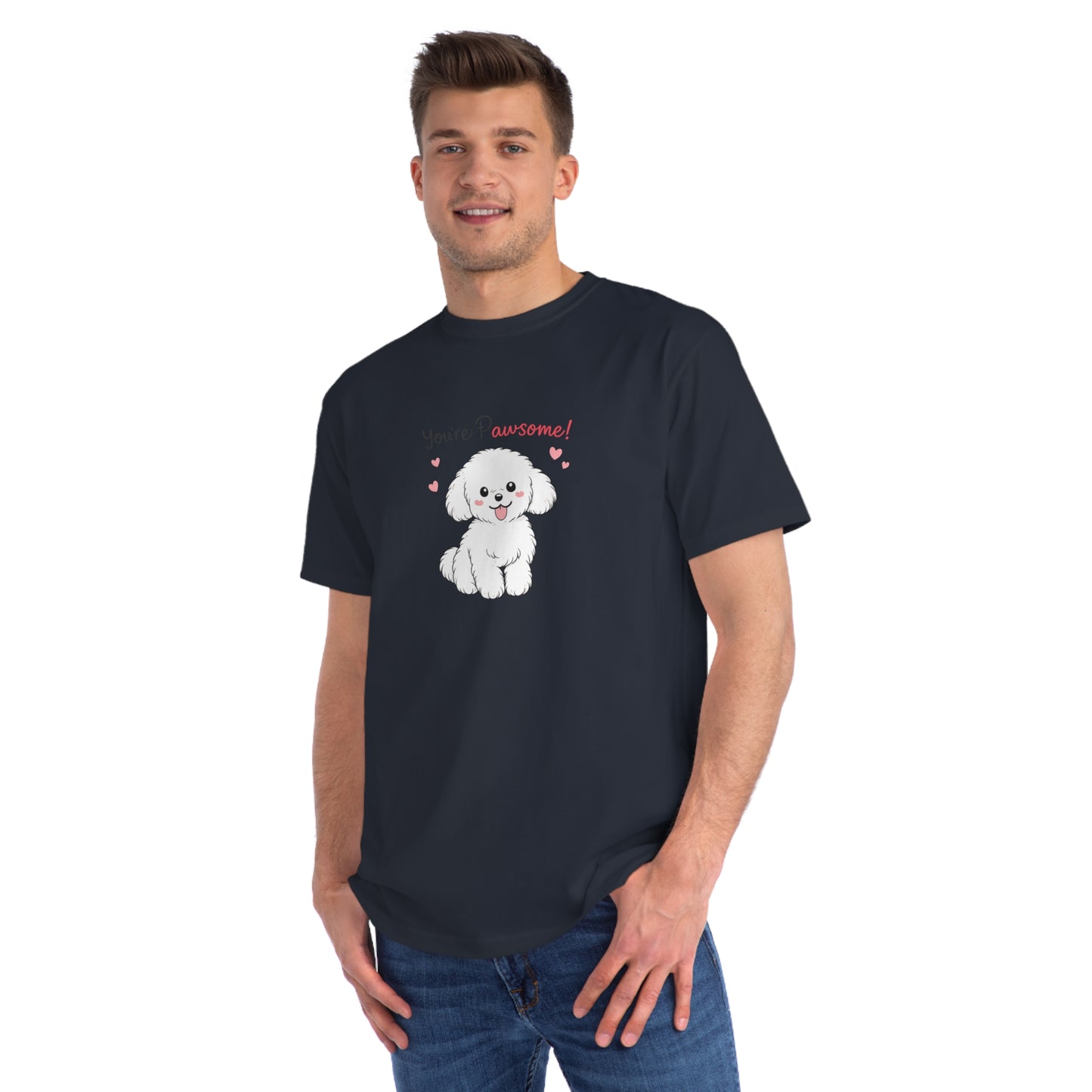 Organic Pawsome Puppy T-Shirt | Organic-Limited