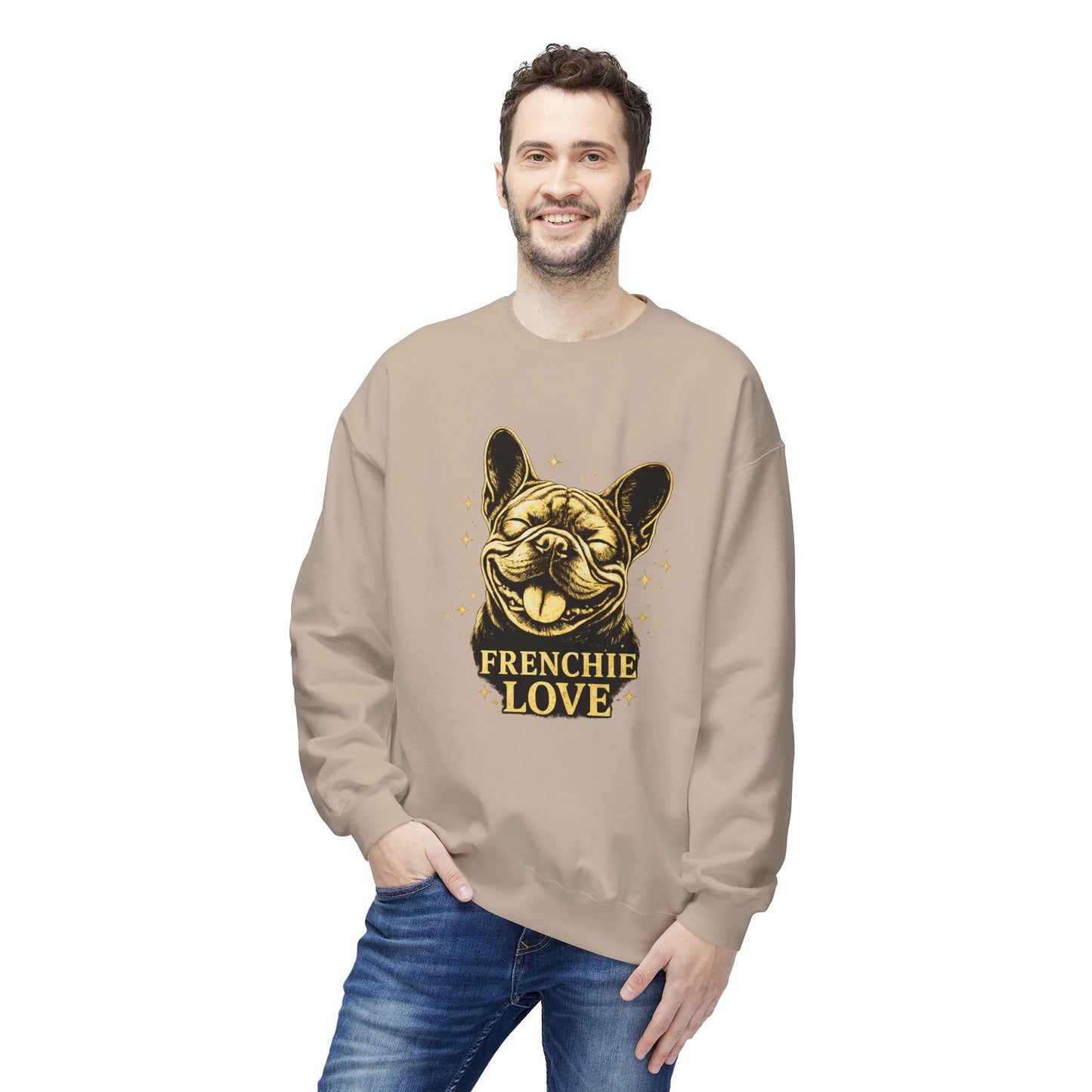 Frenchie Love Dog Sweater | Eco - Limited