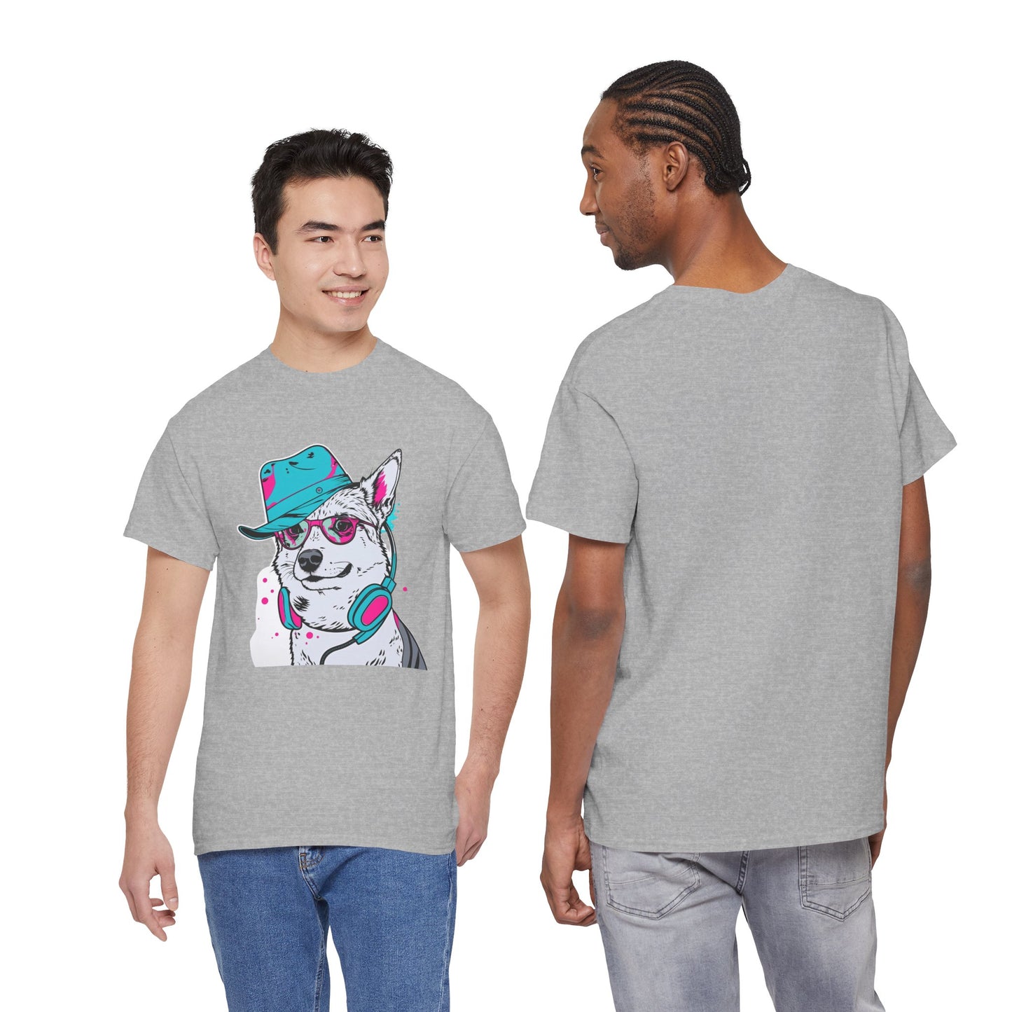 Street Husky Graphic T-Shirt | Eco-Limited