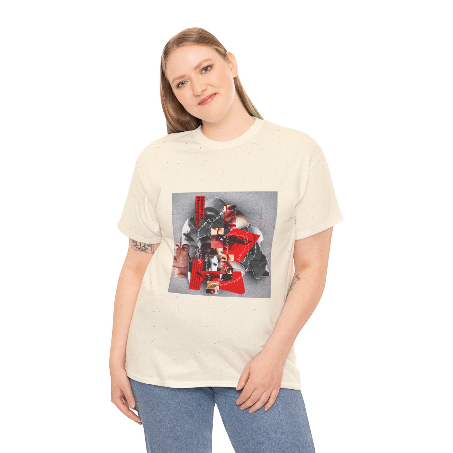 Surreal Identity Collage T-Shirt | Eco-Limited