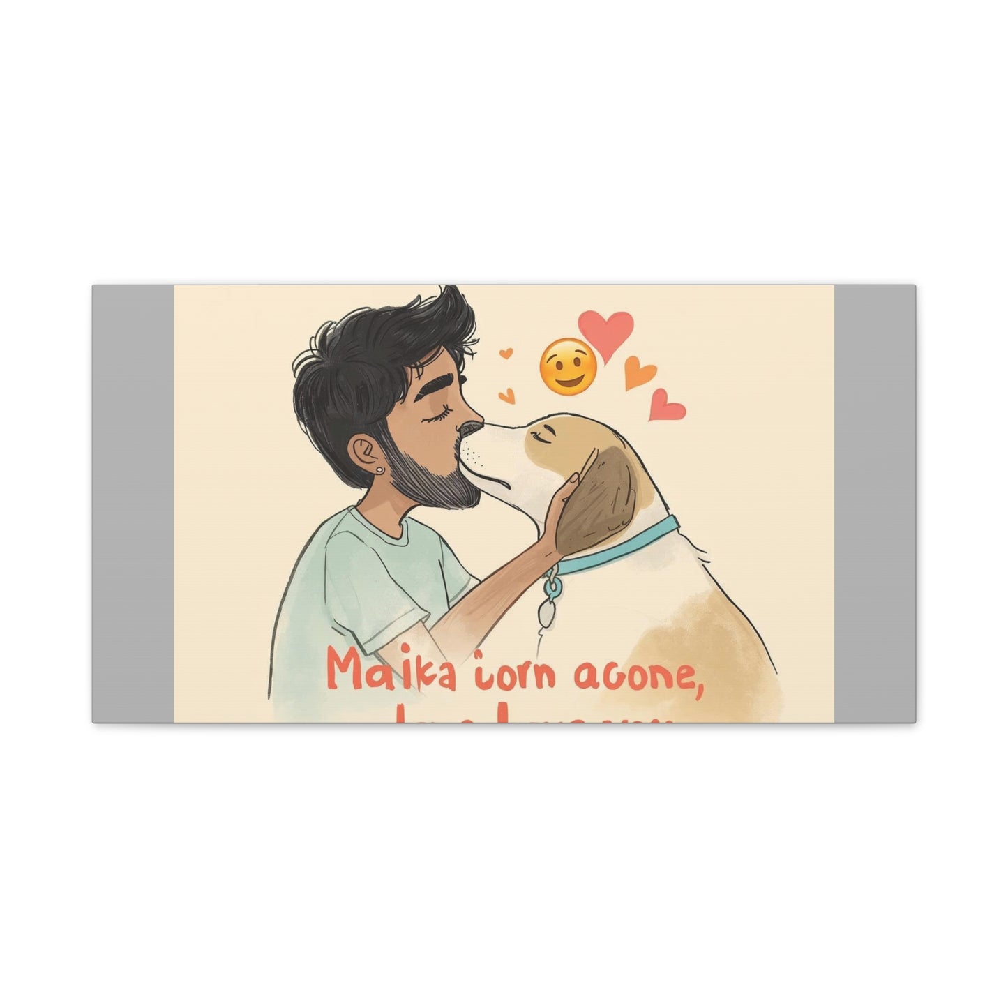 Love Never Leaves Canvas | Eco-Limited