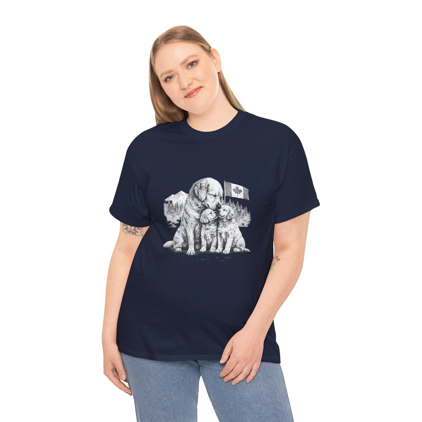 Guardian Bond Dog Family T-Shirt | Eco - Limited