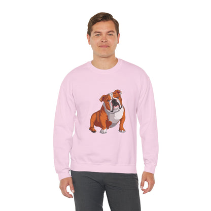 Royal Bulldog Art Sweatshirt | Eco-Limited