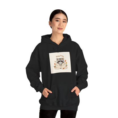 Stay Cozy Raccoon Hoodie | Eco-Limited
