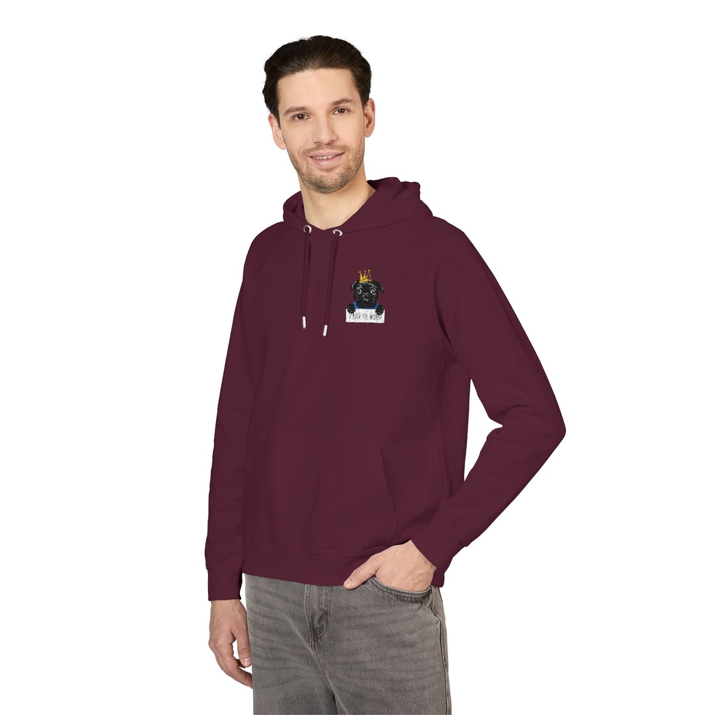 Patriot Bulldog Art Hoodie | Eco-Limited