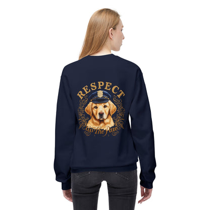 Respect The Paw Golden Retriever Sweatshirt | Eco-Limited