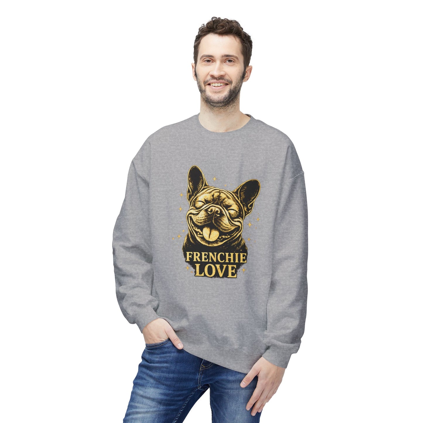 Frenchie Love Dog Sweater | Eco - Limited