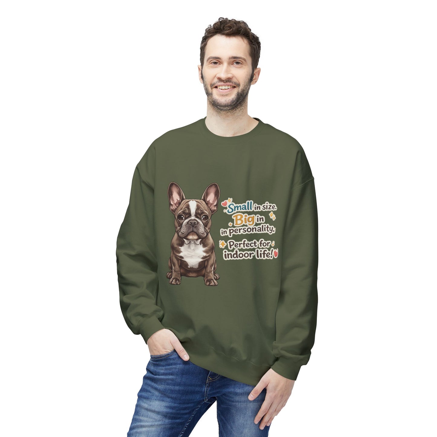 Happy Family Dog Graphic Sweatshirt | Eco-Limited