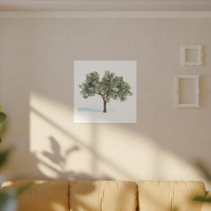 Money Tree Canvas Wall Art Canvas