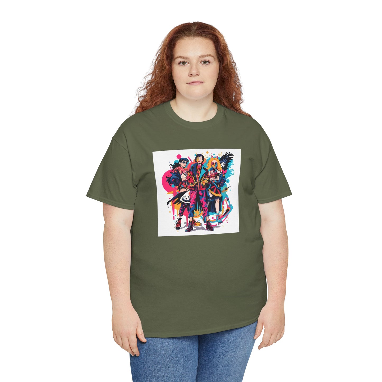 Urban Pop Character Art T-Shirt | Eco-Limited