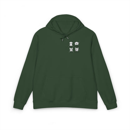 Puppy Friends Graphic Hoodie | Eco-Limited