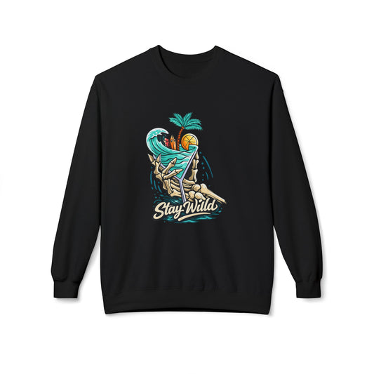 Stay Wild Sweatshirt | Eco-Limited