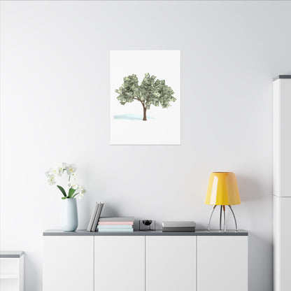Money Tree Canvas Wall Art Canvas