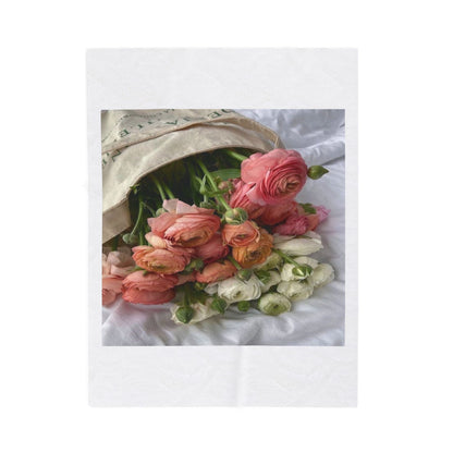 Romantic Velveteen Plush Blanket