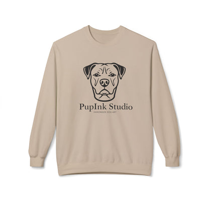 PupInk Studio Signature Logo Sweater | Eco-Limited