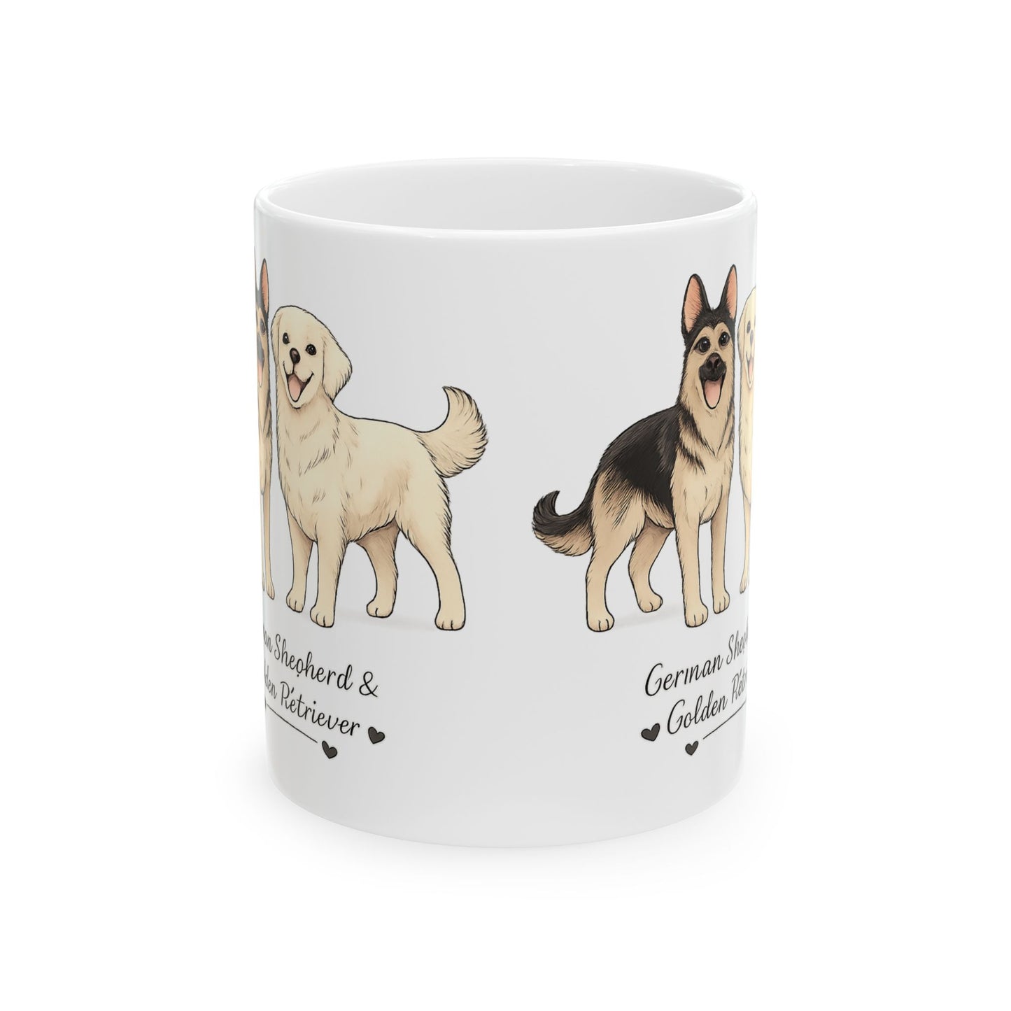 Dog Breed Ceramic Mug (11oz, 15oz)