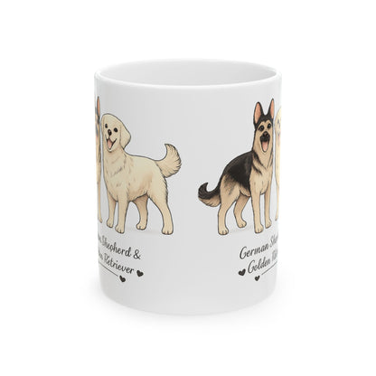Dog Breed Ceramic Mug (11oz, 15oz)